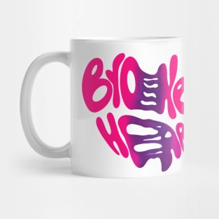 Broken heart Mug